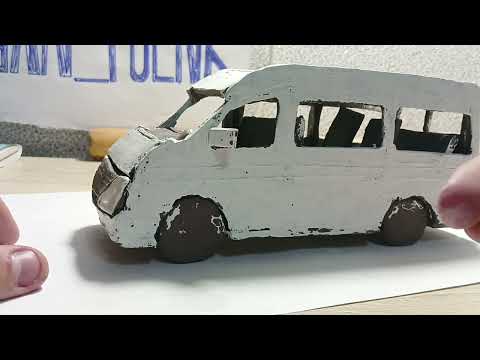 Видео: Сделал газель из пластилина! но.. для чего?