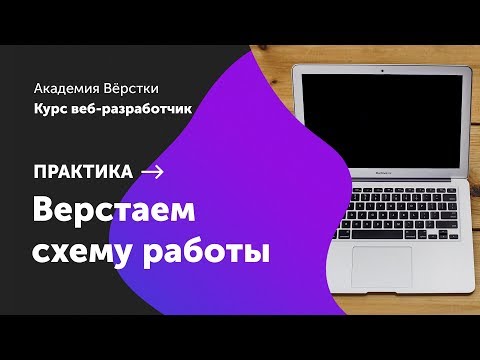 Видео: Практика. Часть 9. Верстаем схему работы и все включено | Курс Веб разработчик | Академия верстки