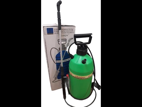 Видео: Опрыскиватель пневматический 6 литров (Лемира)