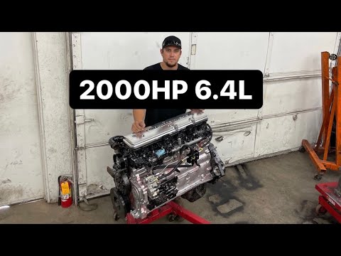 Видео: Сборка CUMMINS 2000 л.с. 6,4 л!