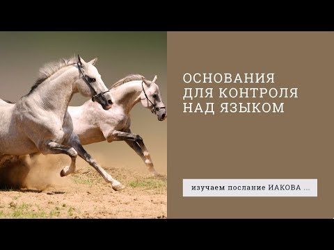 Видео: Иакова 3:1-12. Основания для контроля над языком | Андрей Вовк | Слово Истины