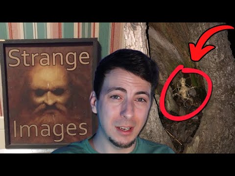 Видео: Мужчина смотрит на странные изображения и чувствует себя странно