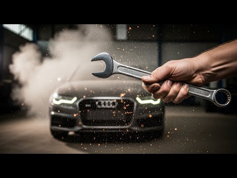 Видео: Ремонт черной ауди, замена подушек двигателя - уйдет дрожь кузова или нет...