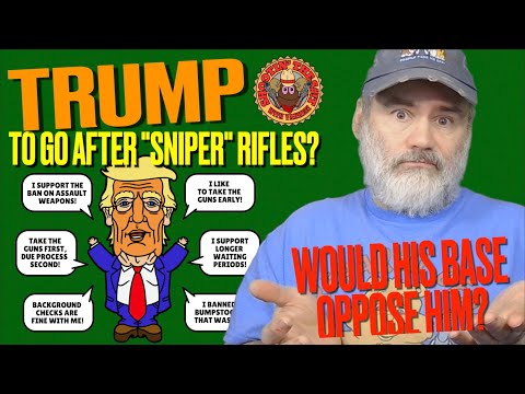 Видео: Трамп намерен заняться «снайперскими» винтовками!?!