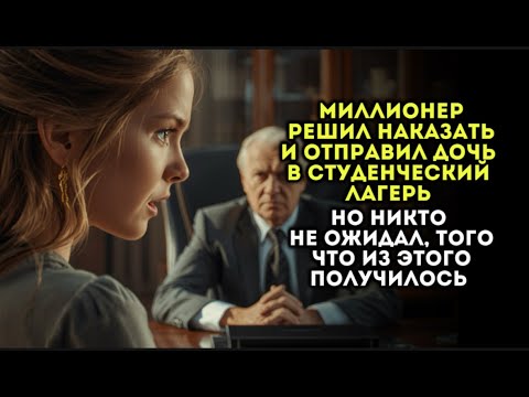 Видео: Миллионер решил наказать дочь и отправил в студенческий лагерь, но никто не ожидал такого исхода...