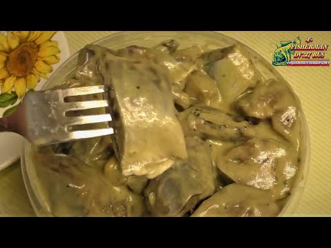 Видео: Малосольная селёдка по-Фински, в горчичной заливке, fisherman dv 27rus.