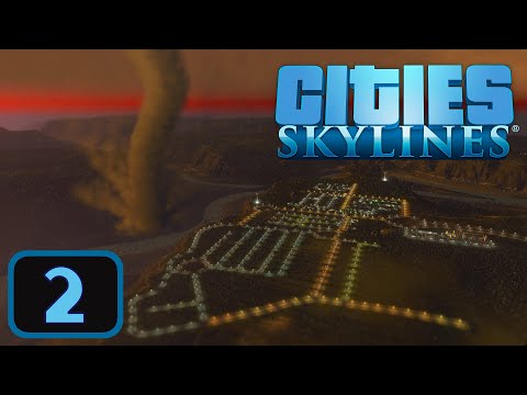Видео: Cities Skylines | 2 | Первые проблемы