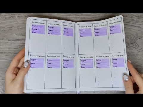 Видео: Коллекции Bullet Journal.