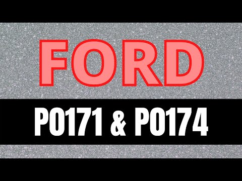 Видео: ФОРД P0171 и P0174