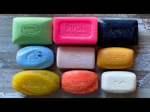 Видео: ASMR Soap cutting | Soap Carving|Резка мыла  | ASMR