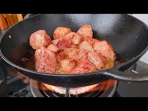 Видео: Знаменитое  блюдо нашей "ЧАЙХАНЫ" Тушёное МЯСО с Картофелем!!!