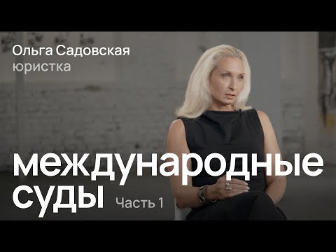 Видео: Зачем нужны и как работают Международный суд ООН, МУС и другие суды / Ольга Садовская