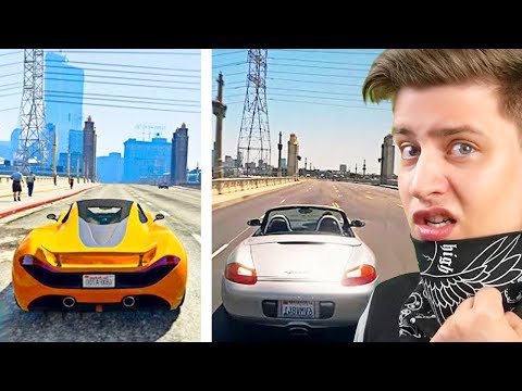 Видео: НЕВООБРАЗИМАЯ GTA 5 vs. РЕАЛЬНАЯ ЖИЗНЬ! (HypeR)