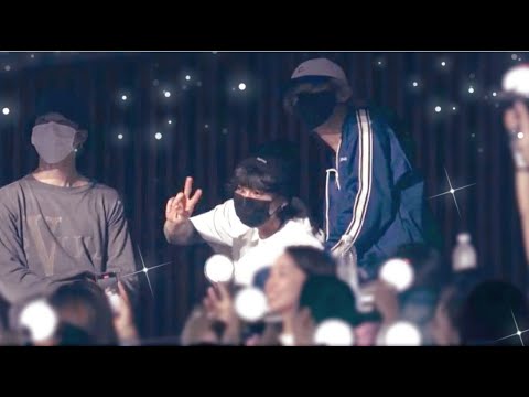 Видео: Тэхён, Чимин и Чонгук сегодня на концерте Юнги в Сеуле [BTS]