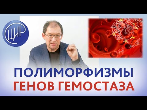 Видео: Гены гемостаза. Зачем нам нужно знать полиморфизмы генов гемостаза? И.И. Гузов.