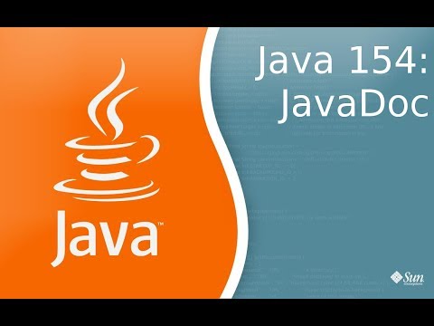 Видео: Урок Java 154: Javadoc