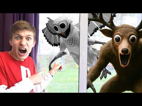 Видео: Олень РОБЛОКС за моим окном! Попали в ROBLOX 99 НОЧЕЙ В ЛЕСУ в РЕАЛЬНОЙ ЖИЗНИ // 3 серия