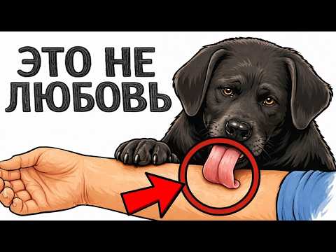 Видео: НЕ ИГНОРИРУЙ, Если Собака ЛИЖЕТ Тебя! (вот что это значит)