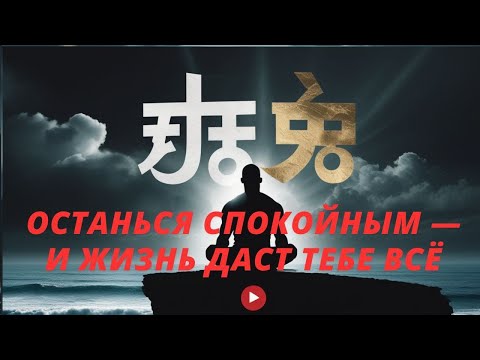 Видео: ОСТАНЬСЯ СПОКОЙНЫМ — И ЖИЗНЬ ДАСТ ТЕБЕ ВСЁ, ЧТО НУЖНО