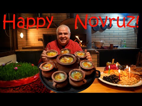 Видео: ПИТИ, МЯСО В ГОРШОЧКАХ на ПРАЗДНИК НОВРУЗ. ENG SUB