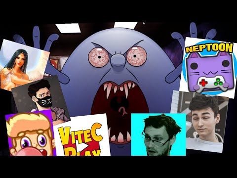 Видео: one night at flumpty's реакция летсплейщиков на первый скример