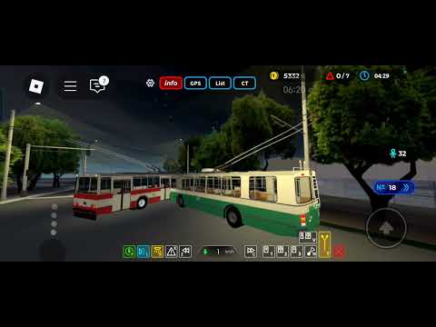 Видео: Сезон 1  3ч. ROBLOX ташкент маршрут номер 18  НА ЗИУ-682Г  на маршрут номер 18 Tashkent trolleybus