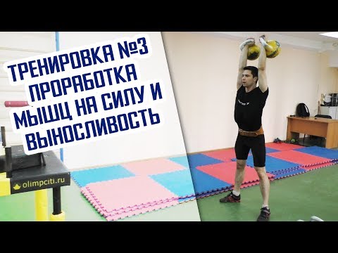 Видео: Тренировка №3 из микроцикла на выносливость и силу