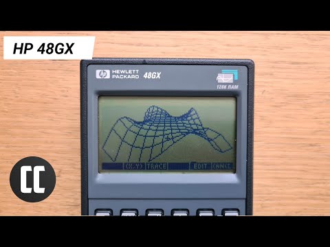 Видео: Графический калькулятор HP 48GX, 1993 г.