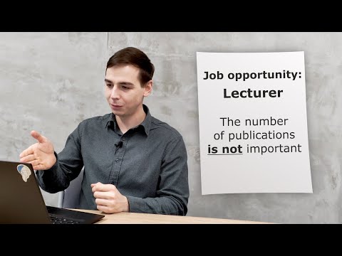 Видео: Некоторые профессора знают, что давление, связанное с публикацией, пагубно