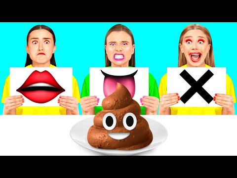 Видео: Откуси Лизни или Ничего Челлендж | Кухонные Лайфхаки и Рецепты BaRaDa Challenge