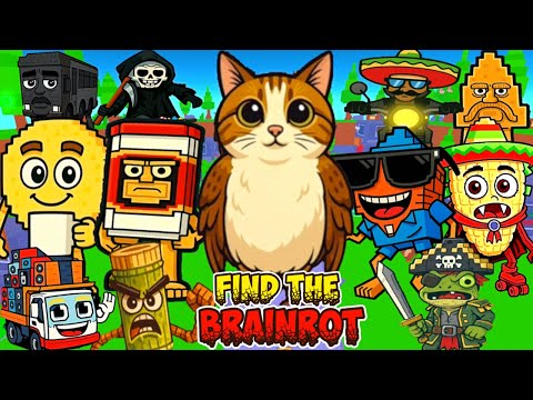 Видео: Найдите Мозгогнила🎮Новые 11 Мозгогнилов 🎮Roblox🎮Все 226 Мозгогнилов🎮