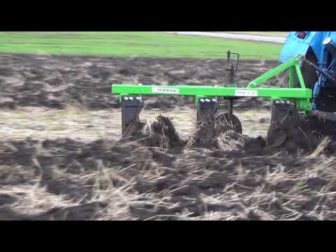 Видео: Плуг ПЛН 3-35 на высокой стойке (Земмаш-Техника)