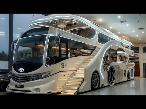 Видео: Toyota Motorhome Luxury 2026 — Премиум-автодом, который изменит путешествия навсегда!