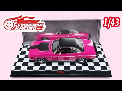 Видео: Goodsmile Racing 1/43 Dodge Challenger  — muscle car, який став відповіддю на Camaro і Mustang