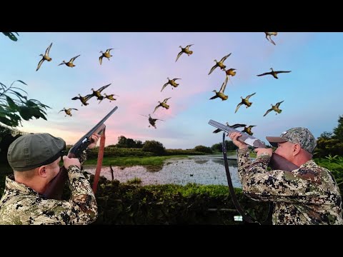 Видео: Два Ствола. Куча патронов и Пол Мешка Уток. Охота на Утку!!!