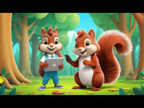 Видео: Белка, взломавшая Wi Fi! 🐿️💻