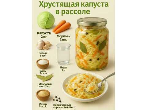 Видео: Рецепты и советы квашеной капусты.