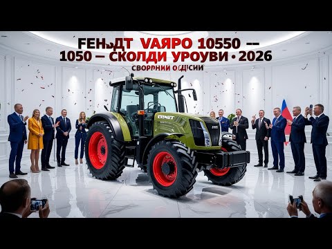 Видео: Fendt Vario 1050 (2026) 🚜 | Самый Мощный и Умный Трактор Будущего! | Полный Обзор и Детали 8K