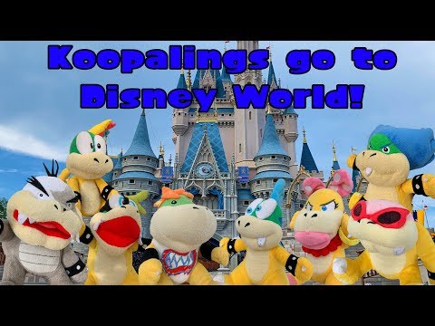 Видео: Купалинги отправляются в Диснейленд! - Супер Марио Ричи