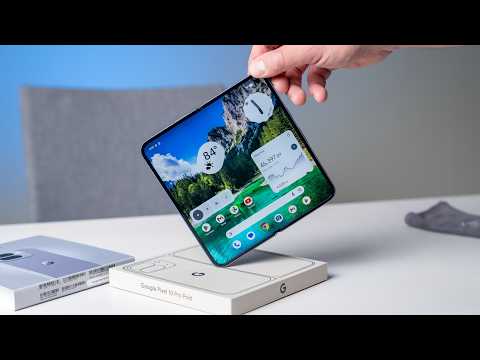 Видео: Распаковка и первые впечатления от Google Pixel 10 Pro Fold