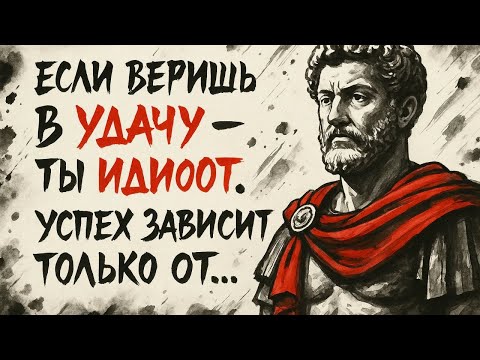 Видео: Привычка Марка Аврелия, которая ВАЖНЕЕ УДАЧИ для успеха. Деньги не важны.