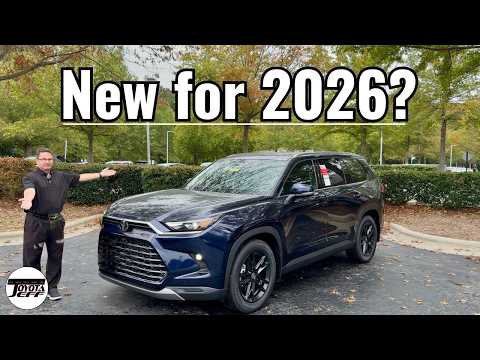 Видео: Что нового в Toyota Grand Highlander 2026 года? Плюс обзор Platinum 2026 года!