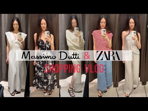 Видео: Shopping vlog Massimo Dutti / Zara /обзор новой коллекции / примерка