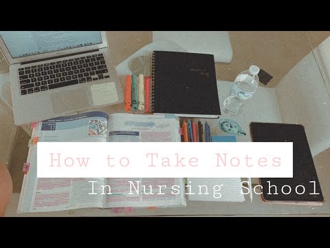 Видео: Как делать заметки в МЕДСЕСТЕРСКОЙ ШКОЛЕ! ♡ | ЭФФЕКТИВНО!