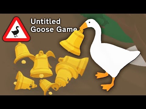 Видео: ГУСЬ ВРЕДИТЕЛЬ - КОЛОКОЛЬНЫЙ КЛЕПТОМАН! СИМУЛЯТОР УГАРНОГО ГУСЯ / Untitled Goose Game