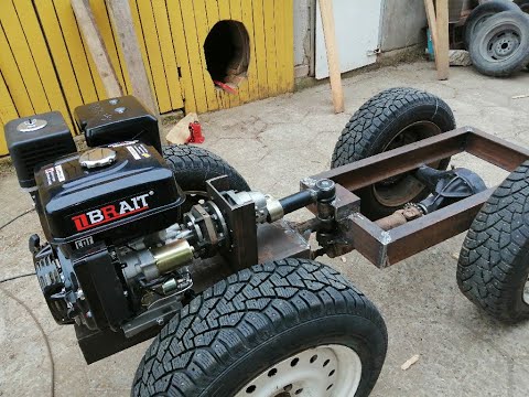 Видео: Мини погрузчик на гидроходу Начало строительства Часть 1