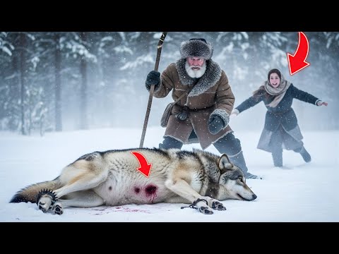 Видео: Он спас волчицу от смерти… но никто не ожидал, что она вернётся к нему весной!