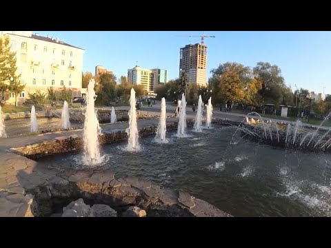 Видео: Обзор Фонтанов! В городе Пермь!