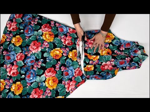 Видео: [DIY] Платье, которое невозможно надеть, становится тремя очень красивыми работами.