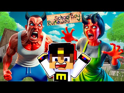 Видео: СБЕГАЮ ИЗ ДОМА ЗЛЫХ РОДИТЕЛЕЙ в SCHOOLBOY RUNAWAY в МАЙНКРАФТ ДЕВУШКА НУБ ВИДЕО ТРОЛЛИНГ MINECRAFT